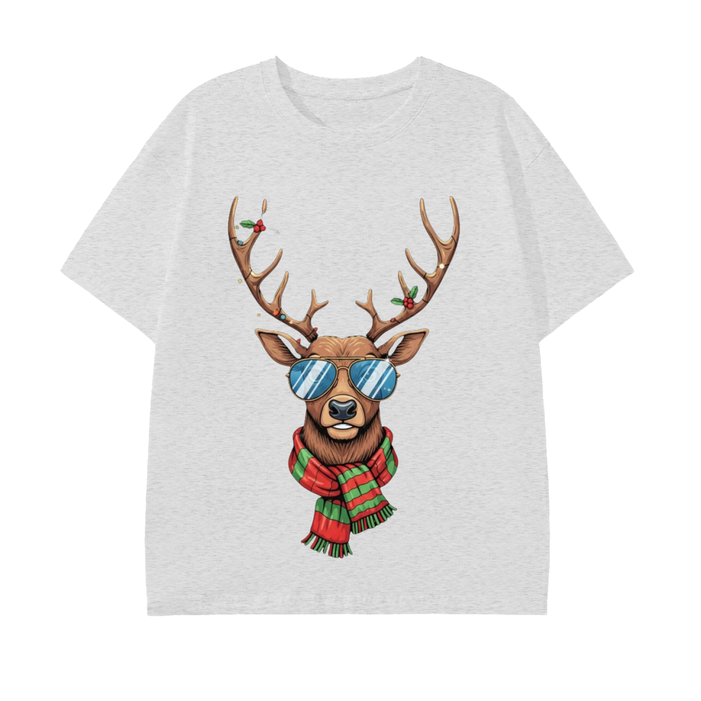 Glimo “Sleigh All Day” Reindeer Tee