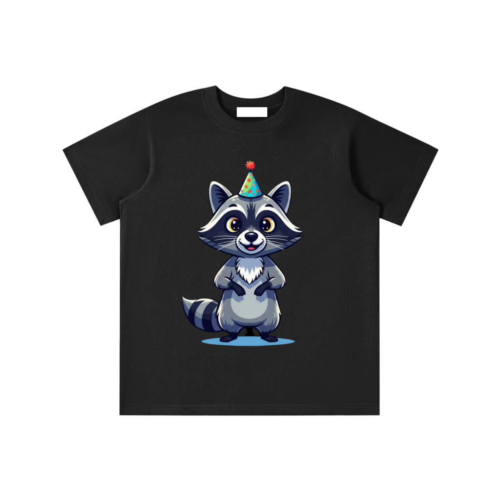 Glimo Kids Party Raccoon Tee
