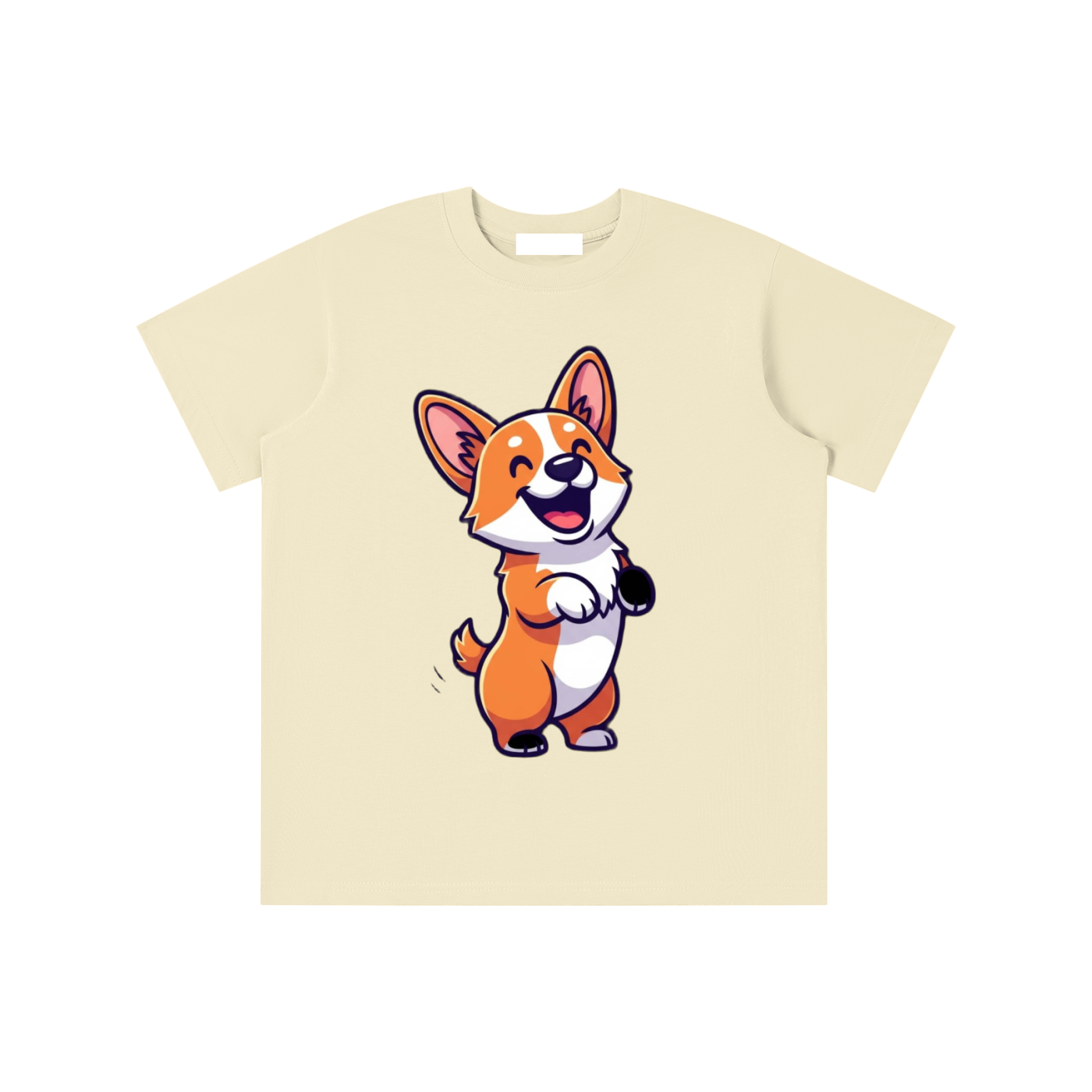 Glimo Kids Smiling Corgi Tee