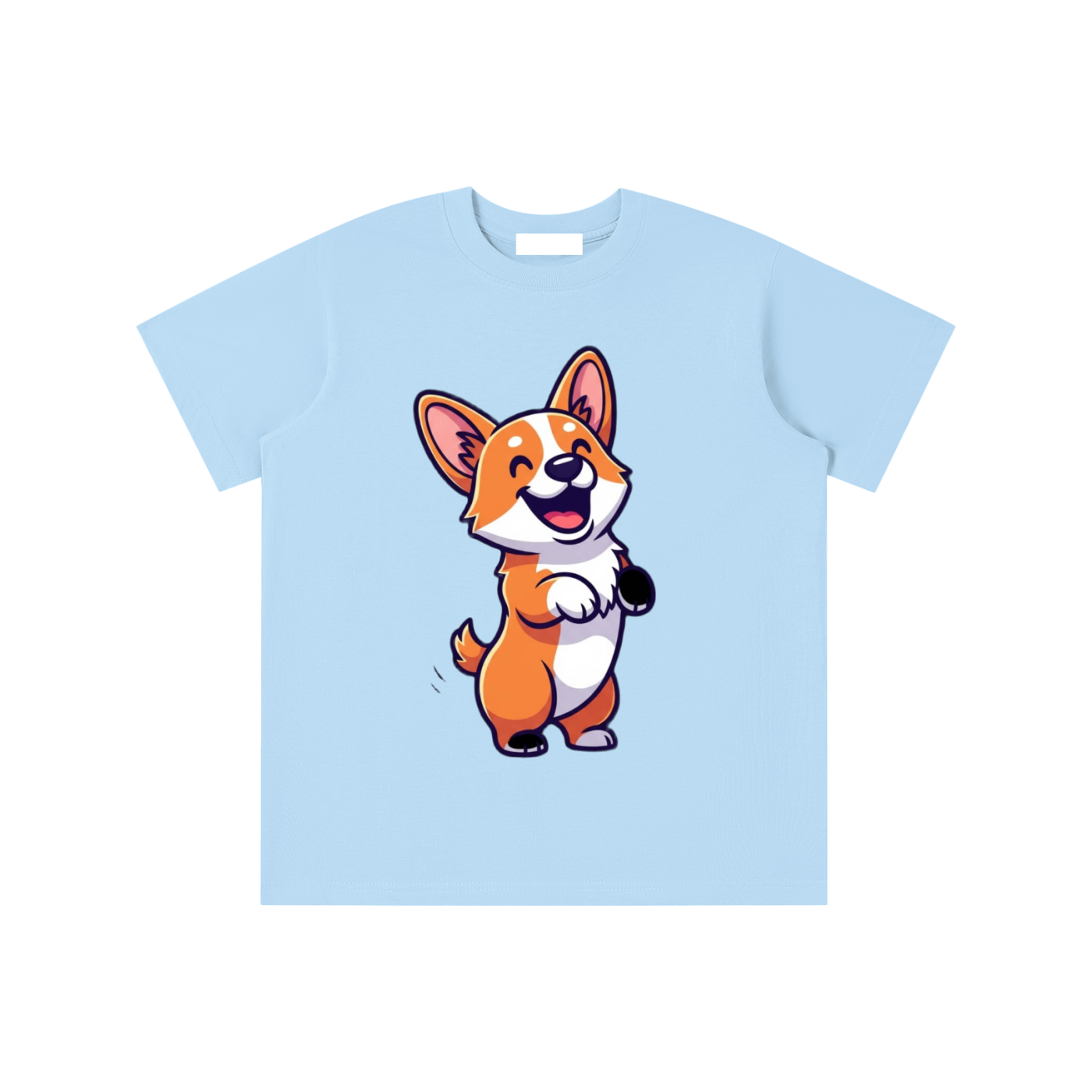 Glimo Kids Smiling Corgi Tee