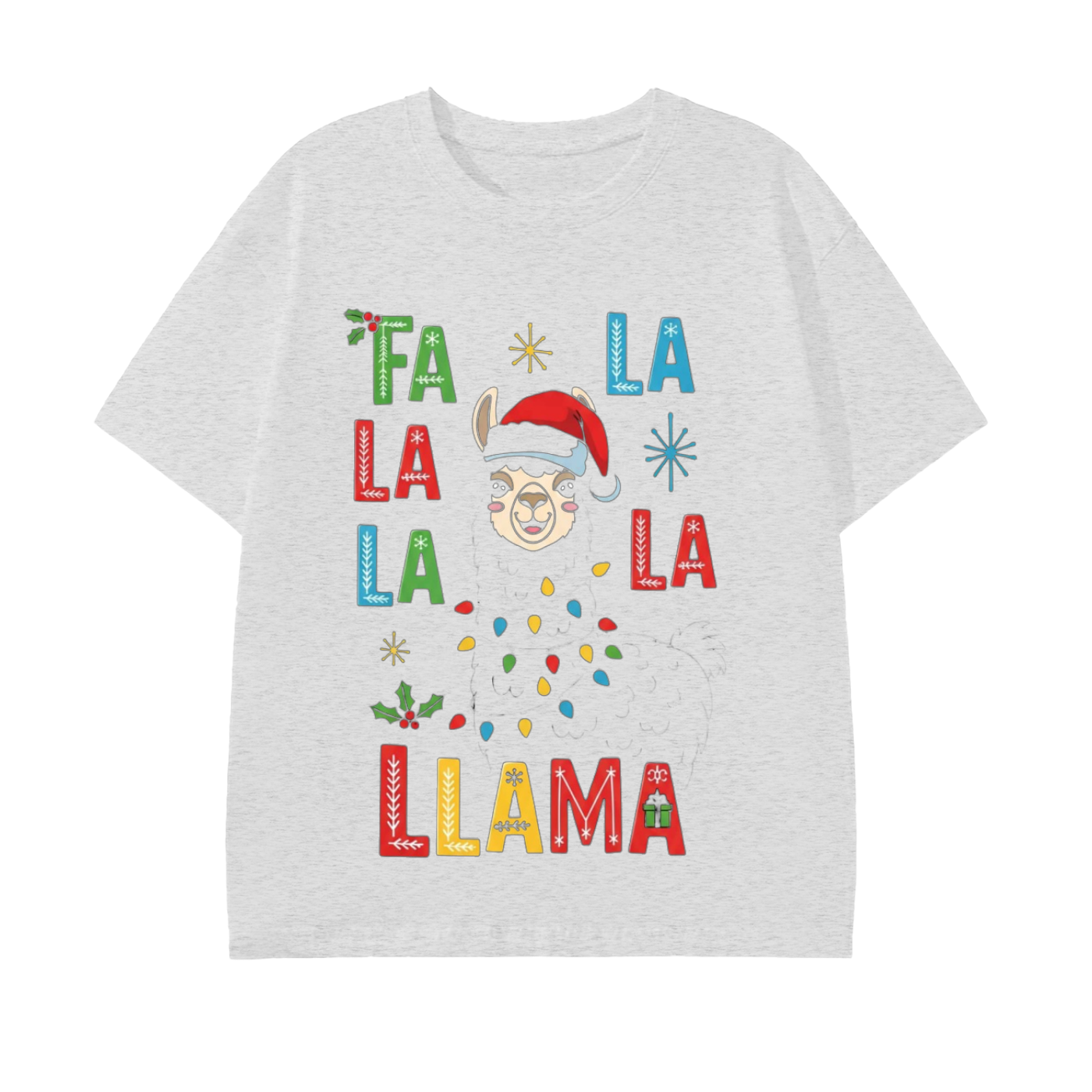 Glimo “Fa La La La Llama” Holiday Tee
