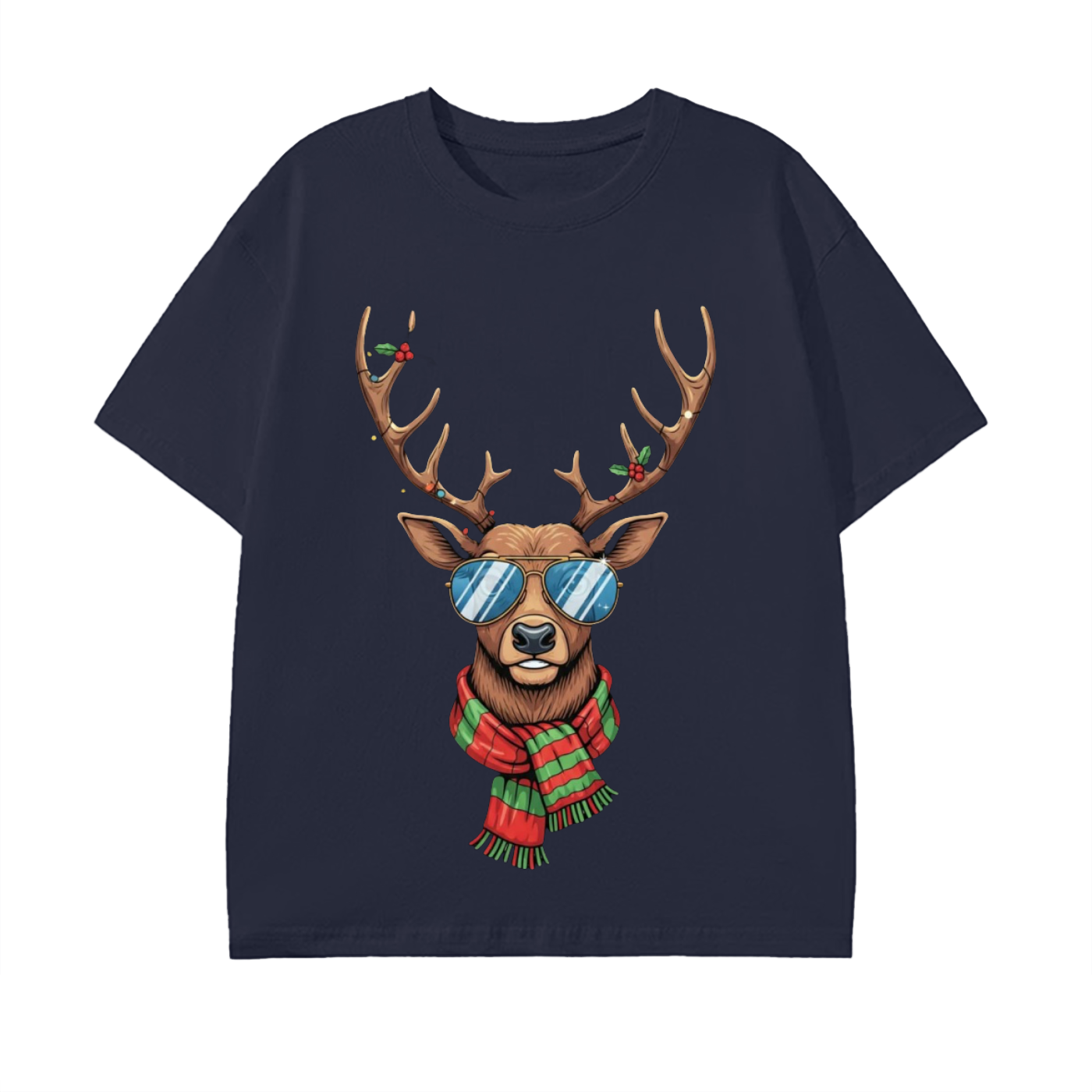 Glimo “Sleigh All Day” Reindeer Tee