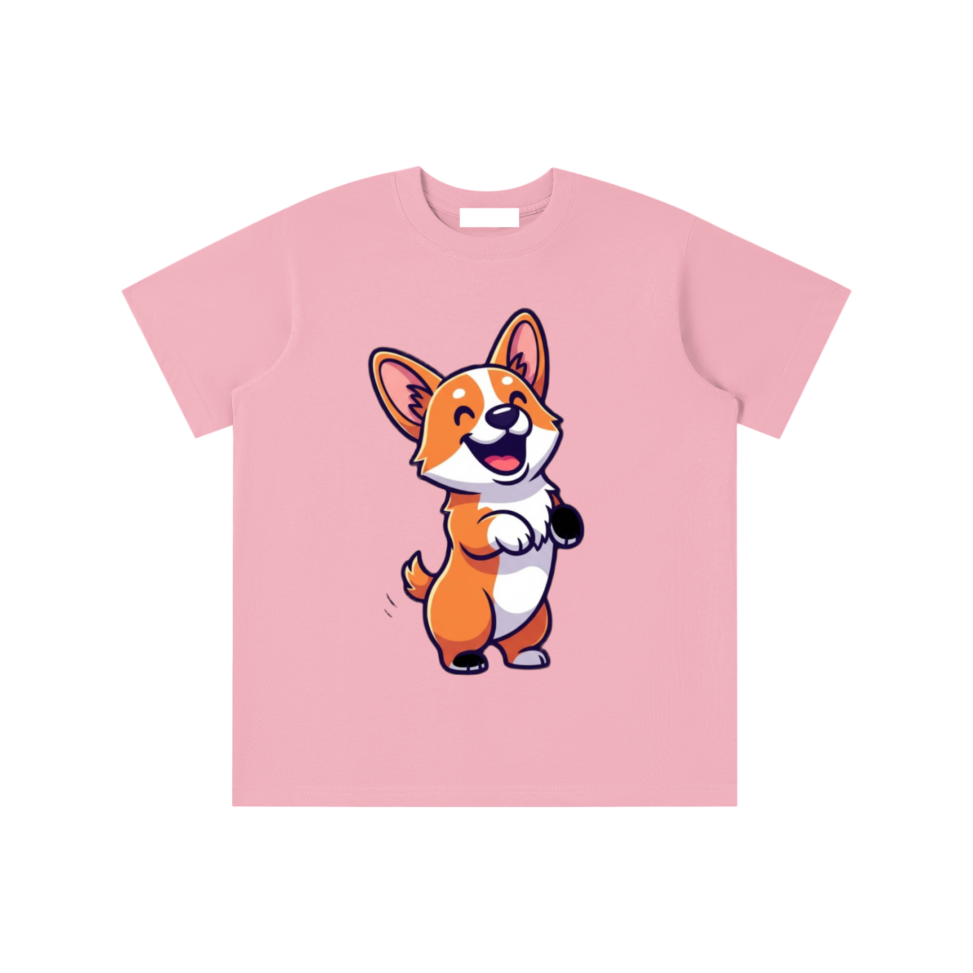 Glimo Kids Smiling Corgi Tee