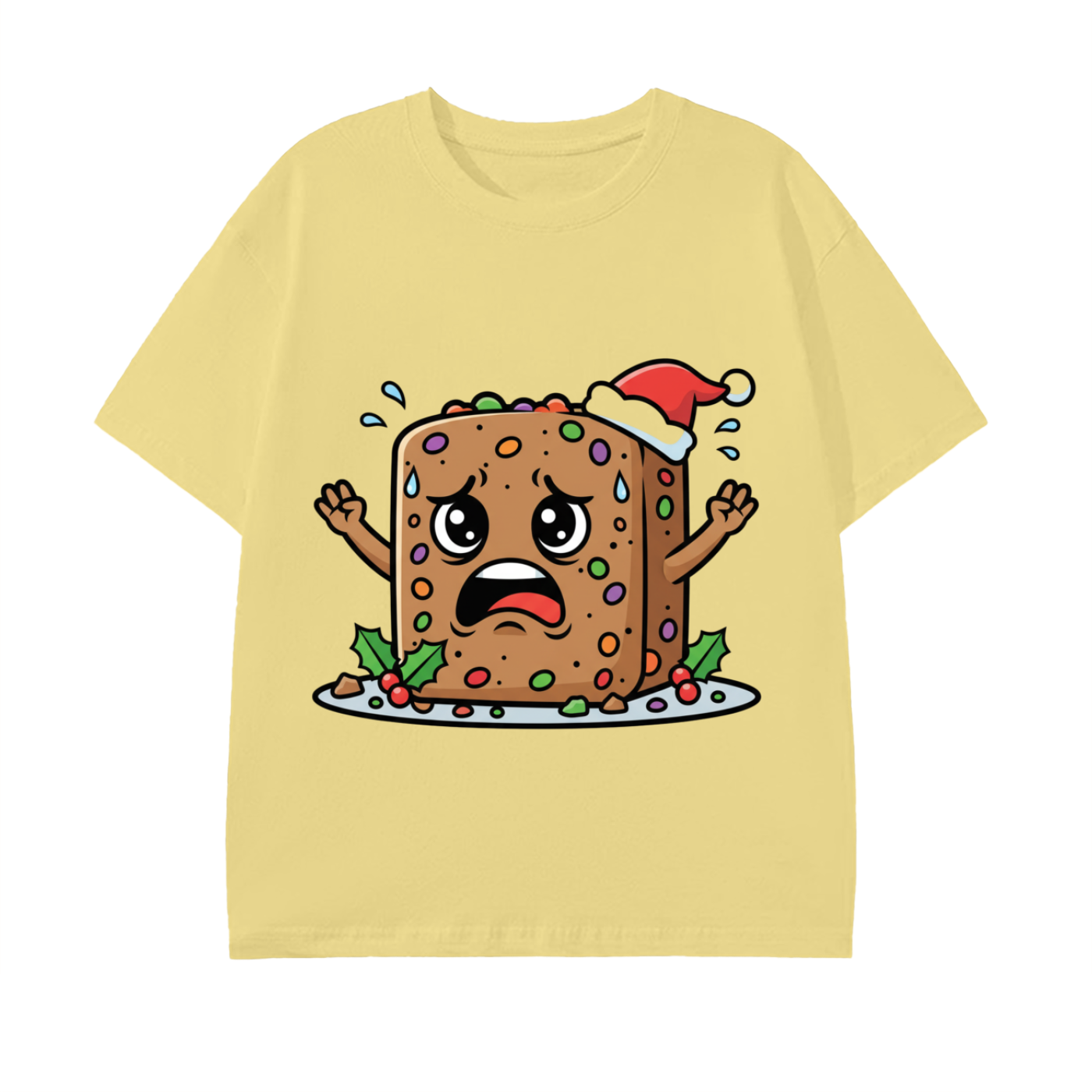 Glimo Funny “Tell Me It’s Not Fruitcake Again” Tee