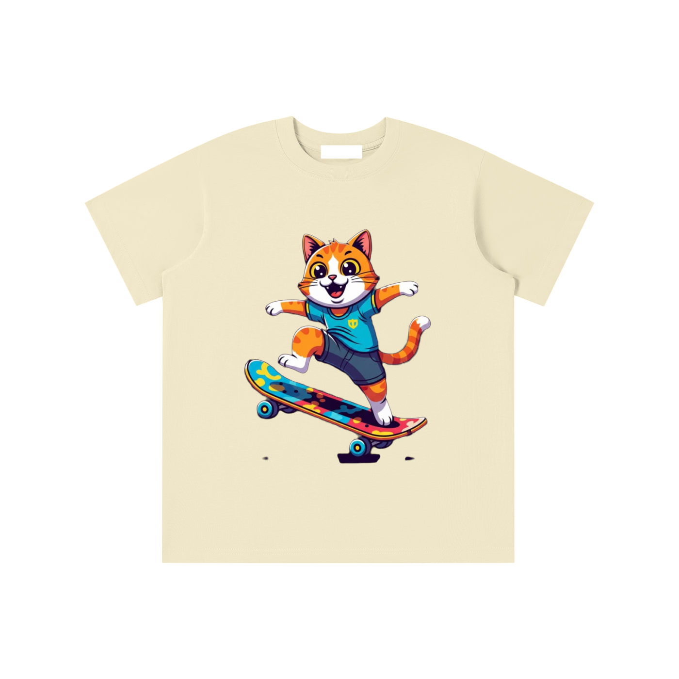 Glimo Kids Skater Cat Tee