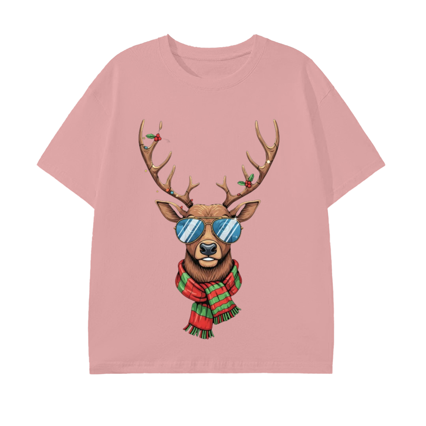 Glimo “Sleigh All Day” Reindeer Tee