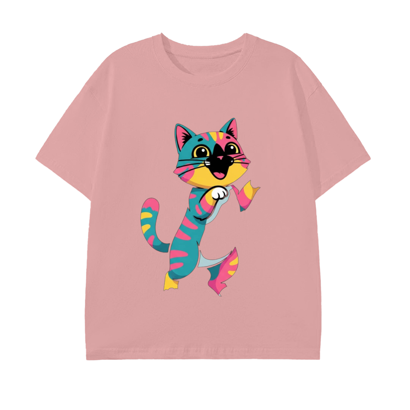 Glimo Playful Standing Cat Tee
