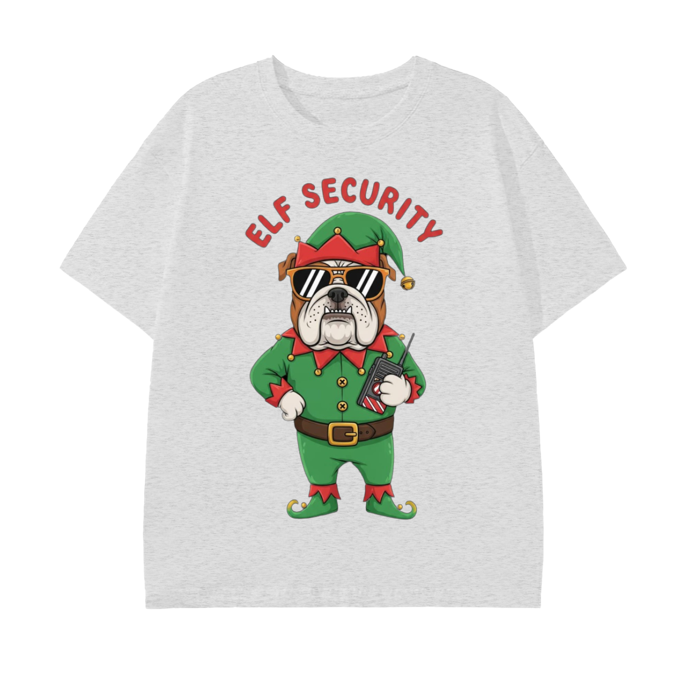 Glimo “Elf Security Bulldog” Xmas Tee