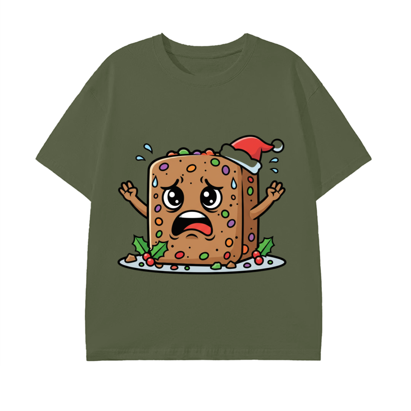 Glimo Funny “Tell Me It’s Not Fruitcake Again” Tee