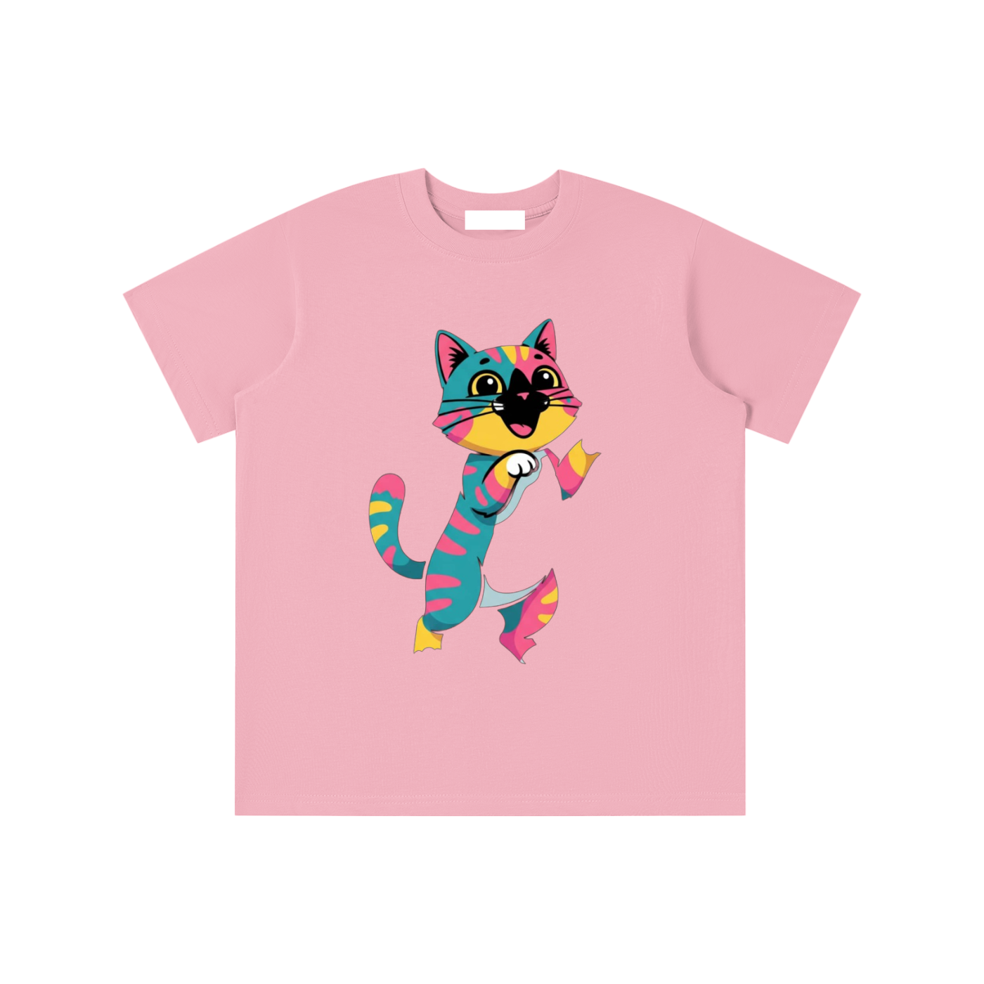 Glimo Kids Standing Cat Tee