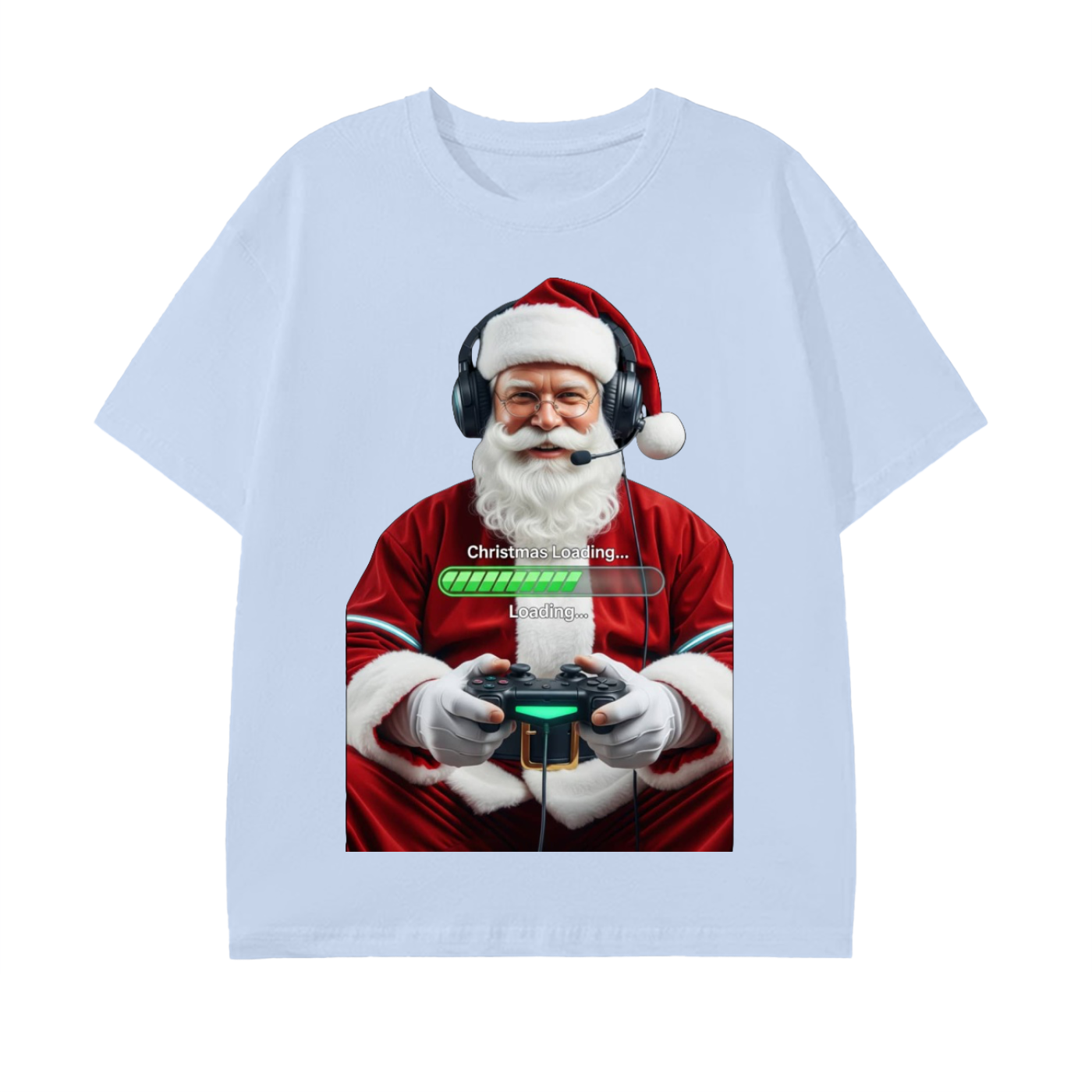 Glimo Gamer Santa Loading Tee