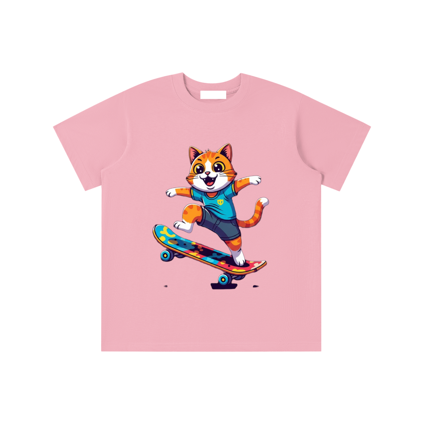 Glimo Kids Skater Cat Tee