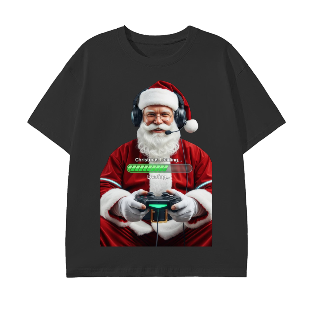 Glimo Gamer Santa Loading Tee