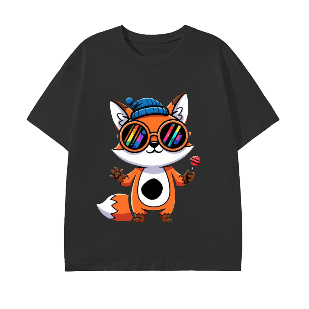 Glimo Cool Sunglasses Fox Tee