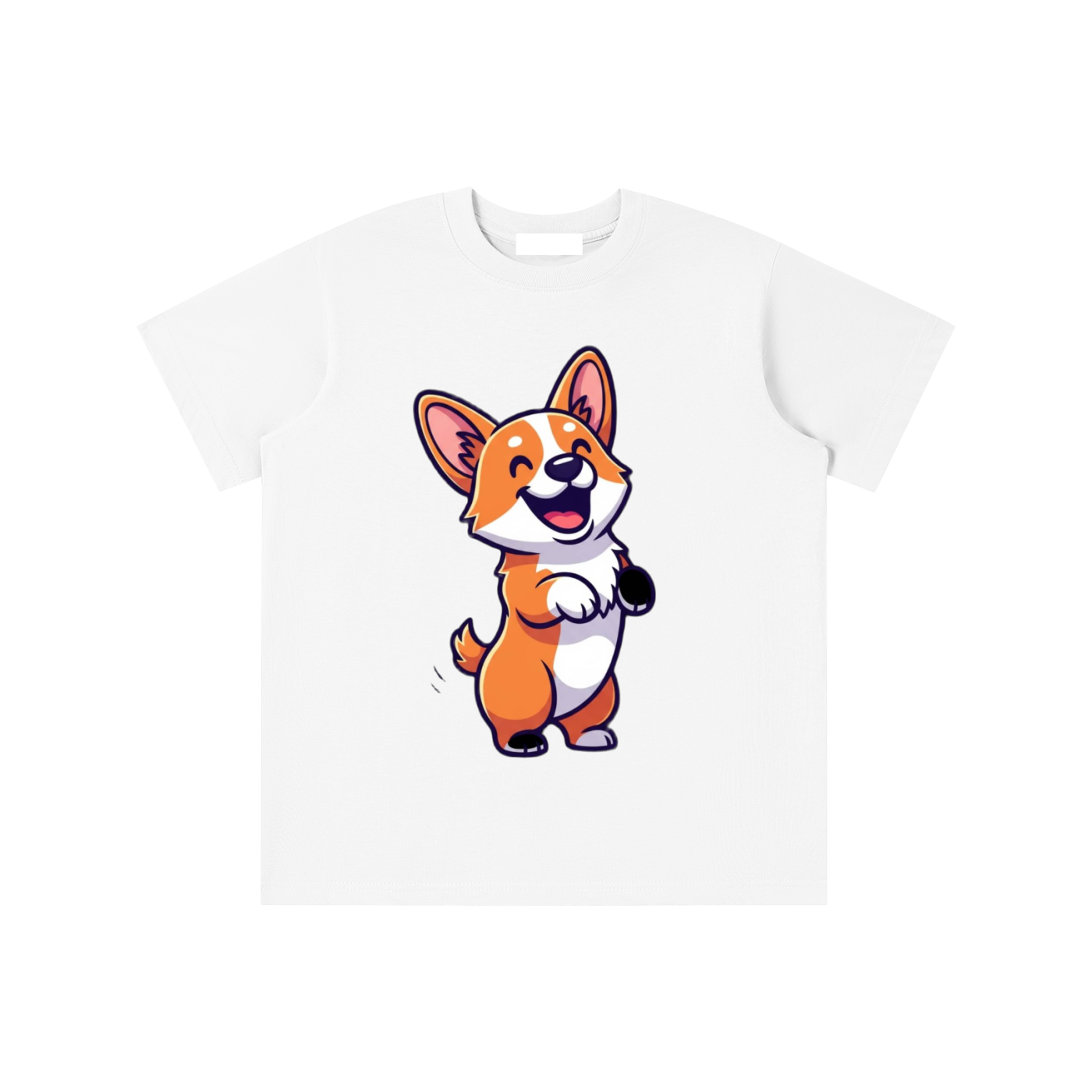 Glimo Kids Smiling Corgi Tee