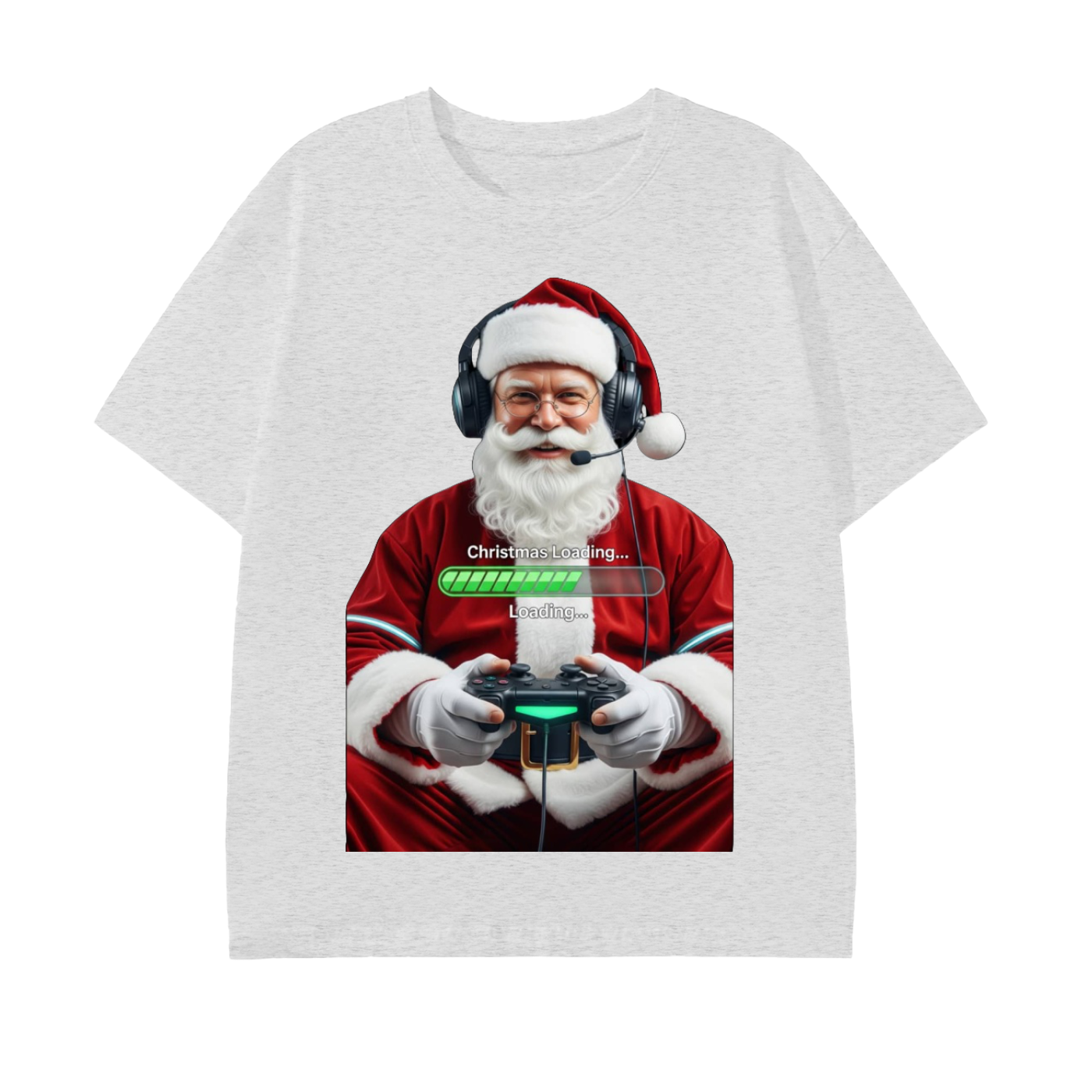 Glimo Gamer Santa Loading Tee