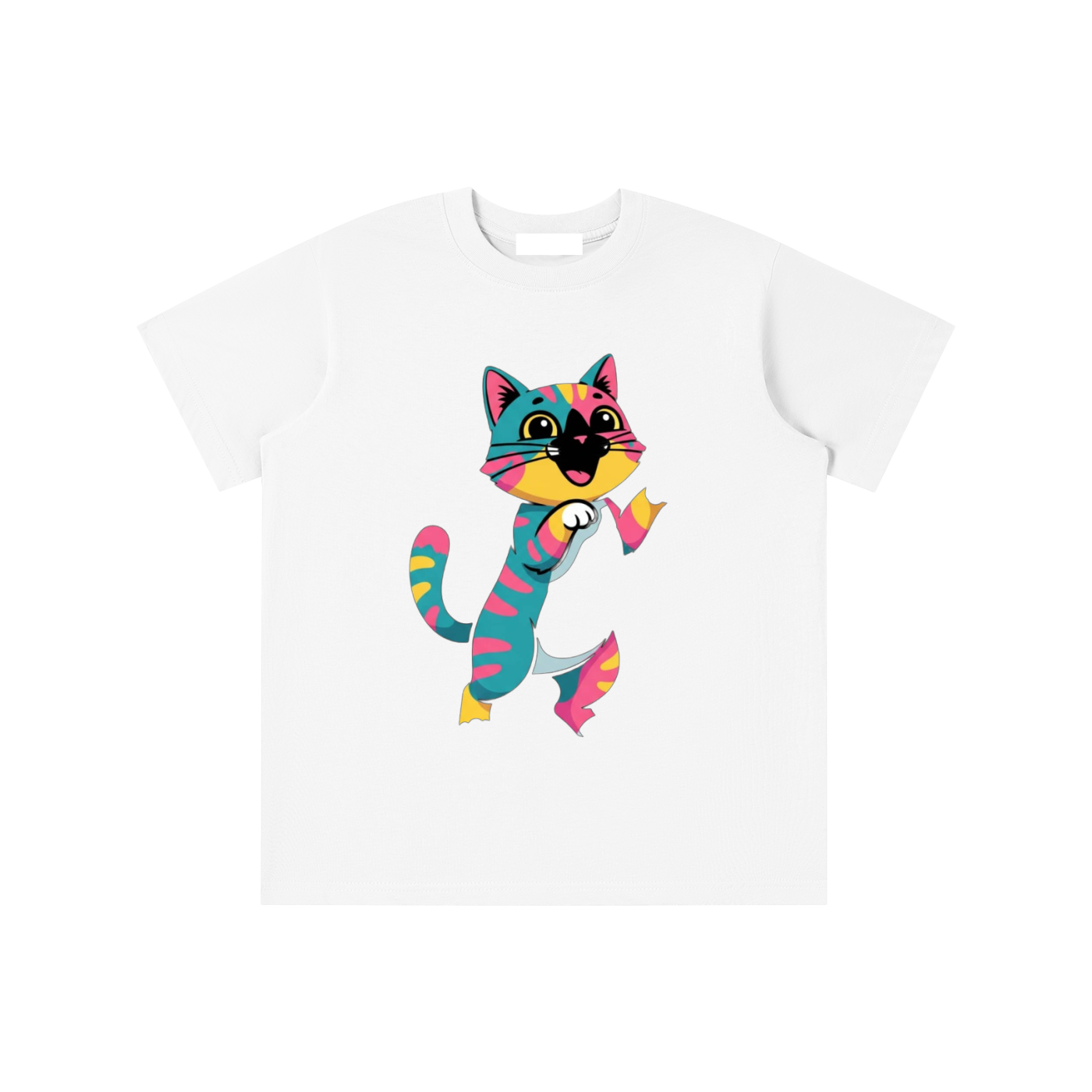 Glimo Kids Standing Cat Tee