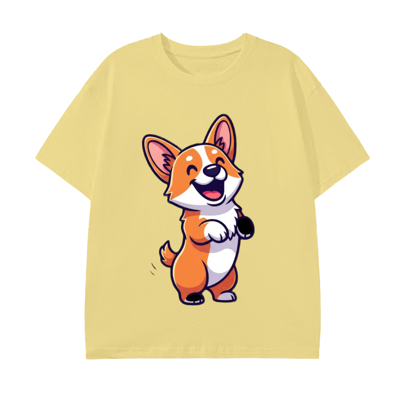Glimo Smiling Corgi Tee