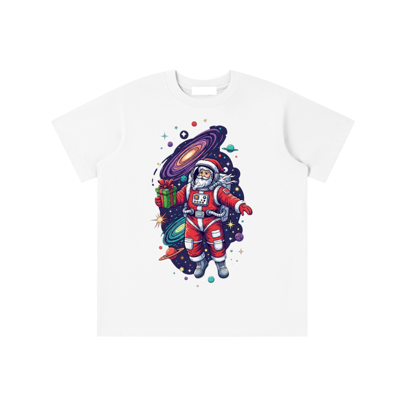 Glimo Kids Astronaut Santa Tee