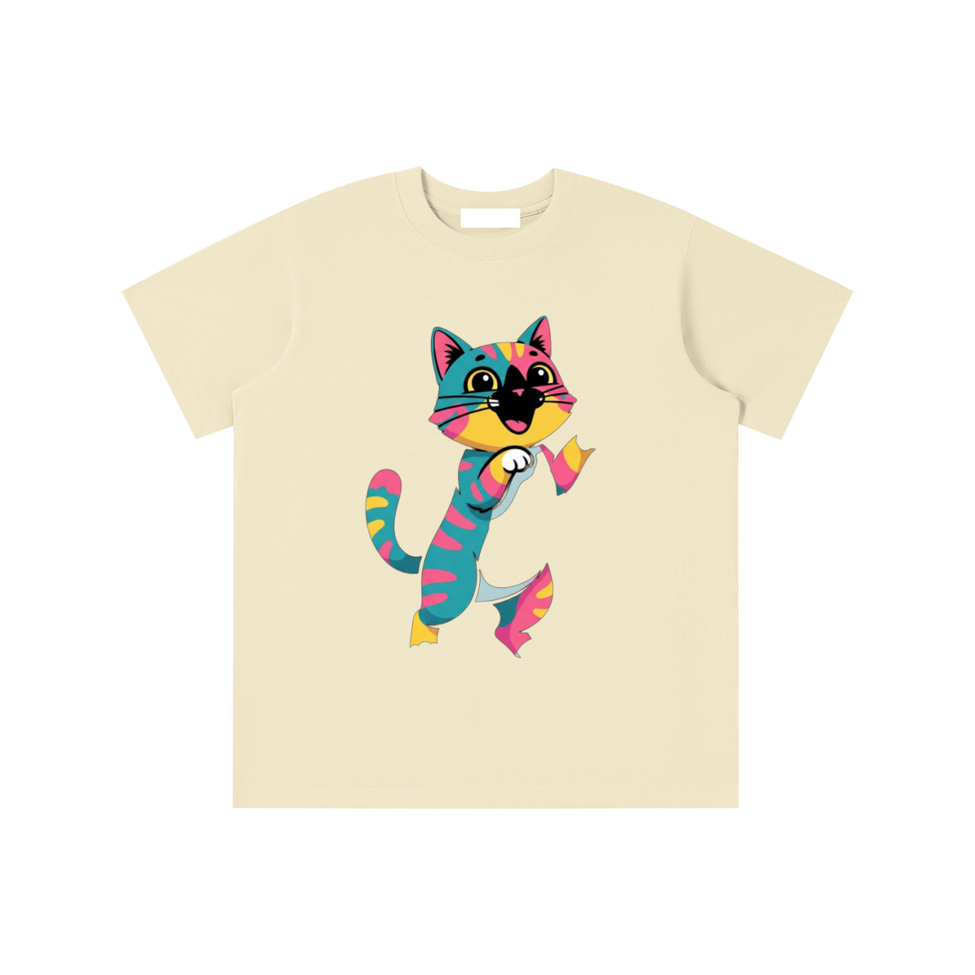 Glimo Kids Standing Cat Tee