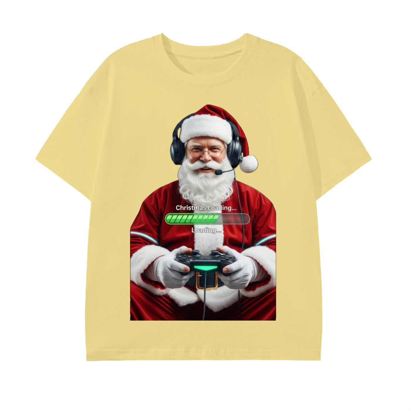 Glimo Gamer Santa Loading Tee