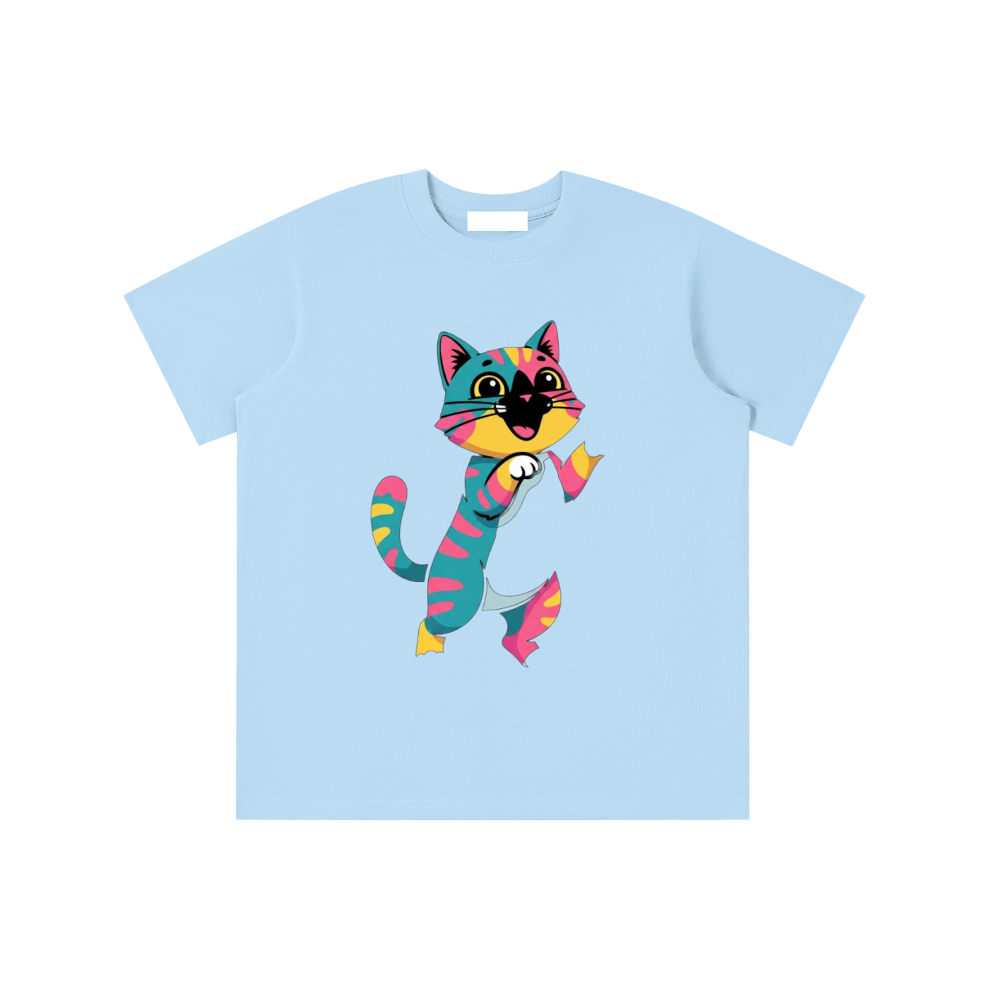 Glimo Kids Standing Cat Tee