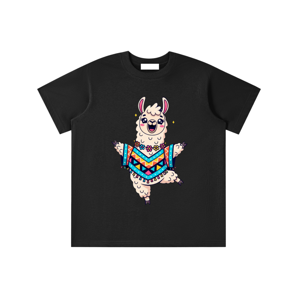 Glimo Kids Dancing Llama Tee