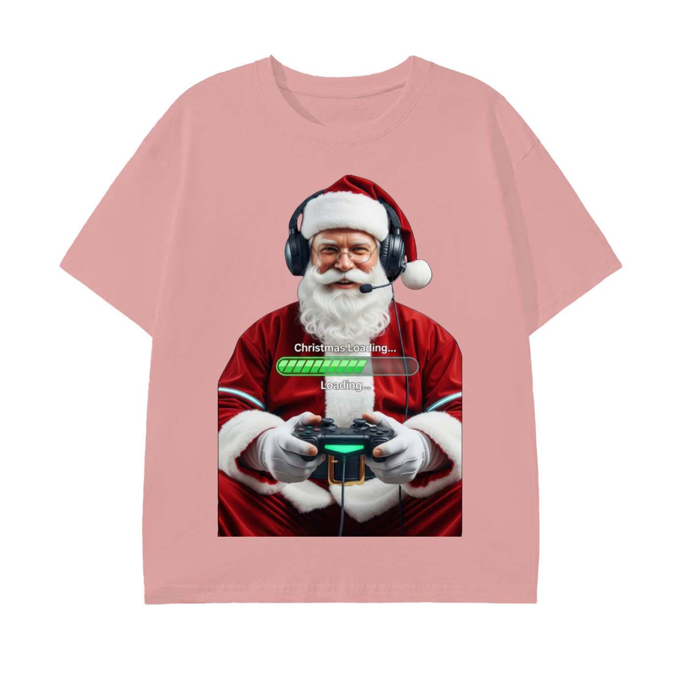 Glimo Gamer Santa Loading Tee
