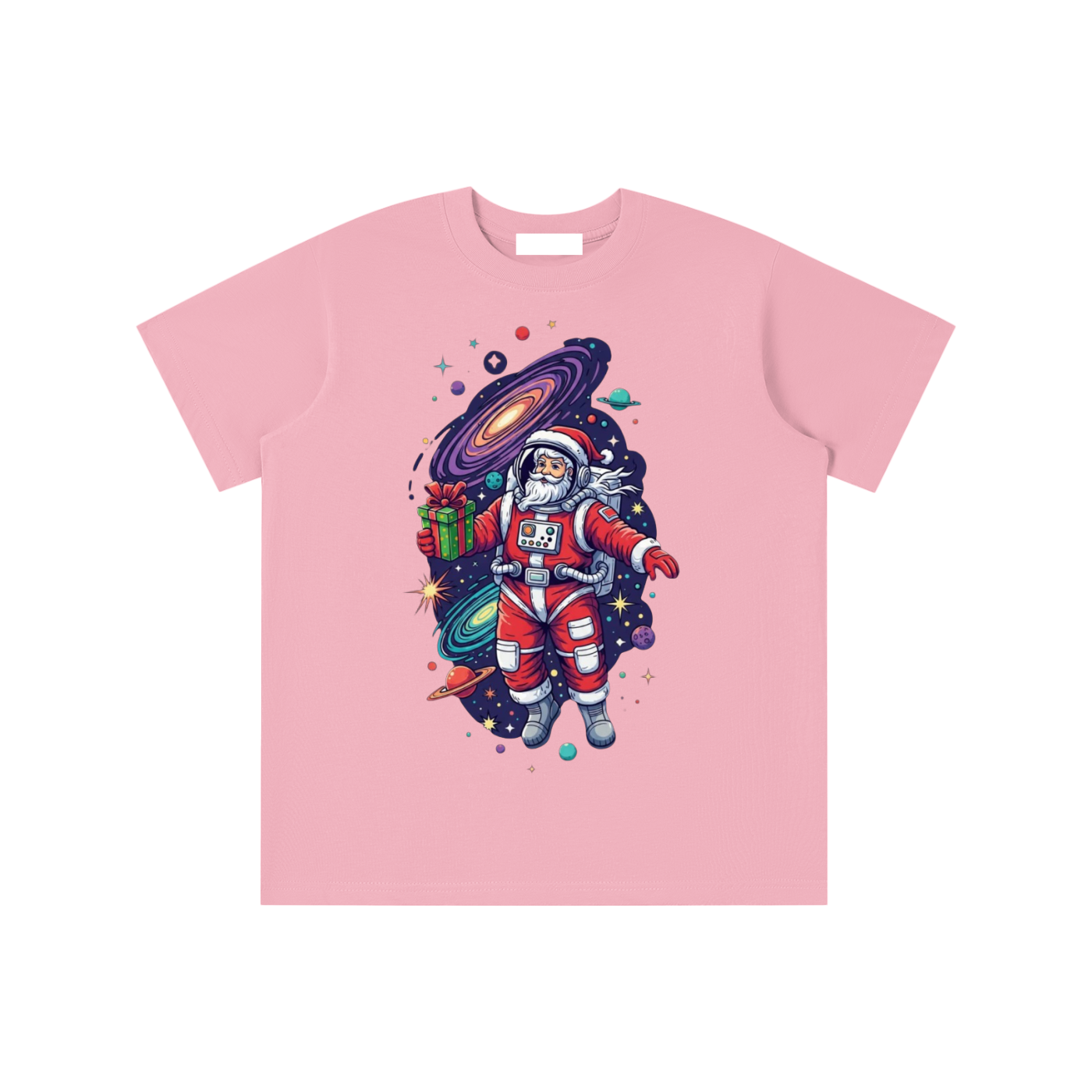 Glimo Kids Astronaut Santa Tee