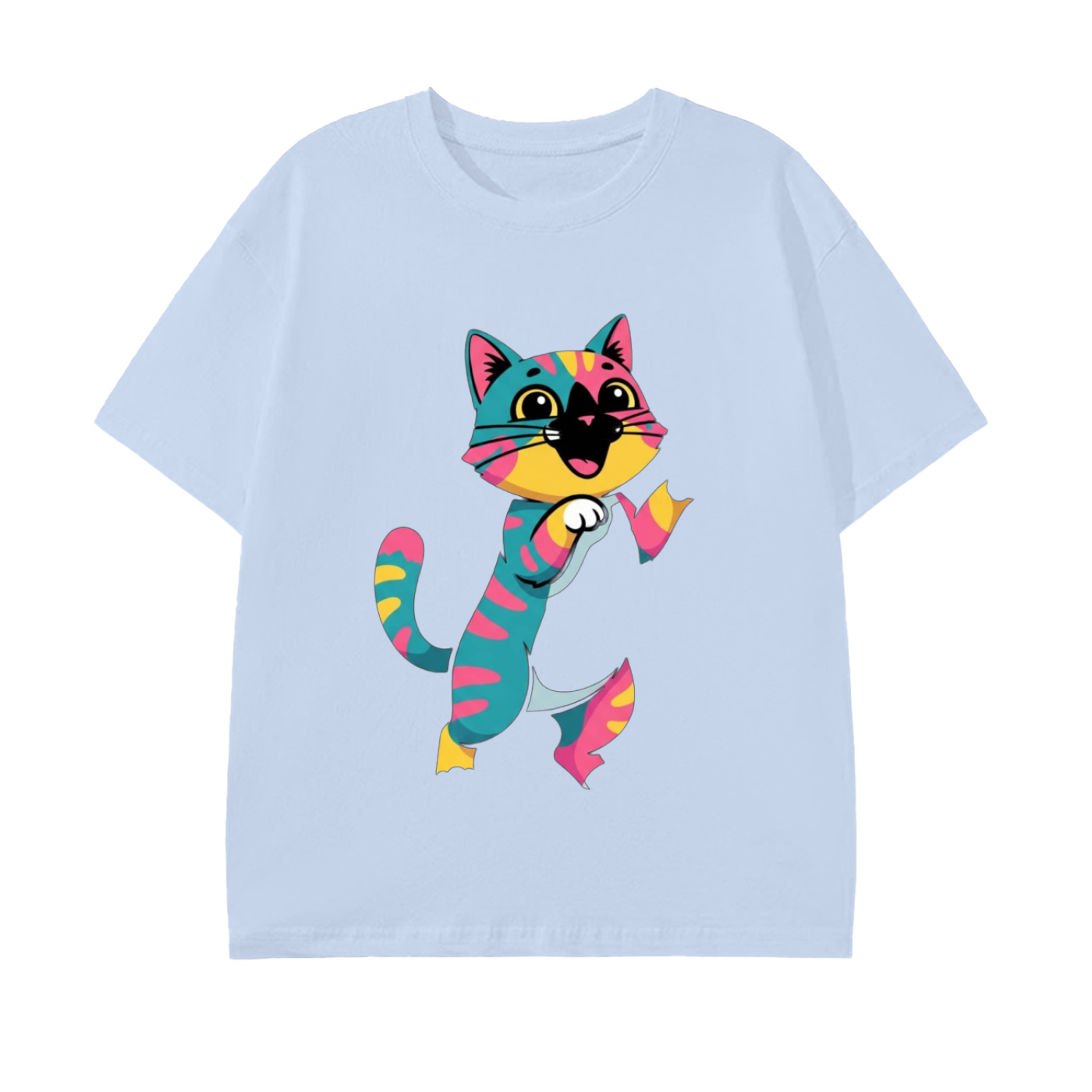Glimo Playful Standing Cat Tee